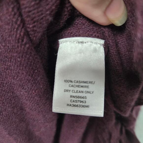 Halogen Cashmere Side Tie Sweater Size Small - Picture 5 of 5